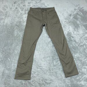 English Laundry Olive Mens Pants Size 32X32 Slim Fit Cotton Blend a0967